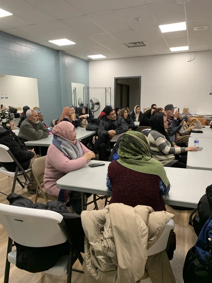 Racialized older adults at a Saskatchewan community event